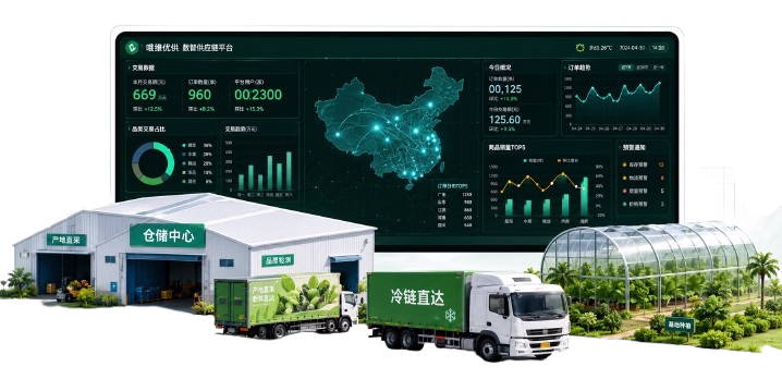 农产品供应链数字化平台场景